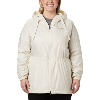 Dámské Bundy Columbia Auroras Wake III Mid Plus Size Krém HZUCXN971